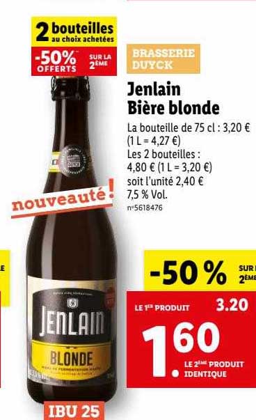 Jenlain Bière Blonde
