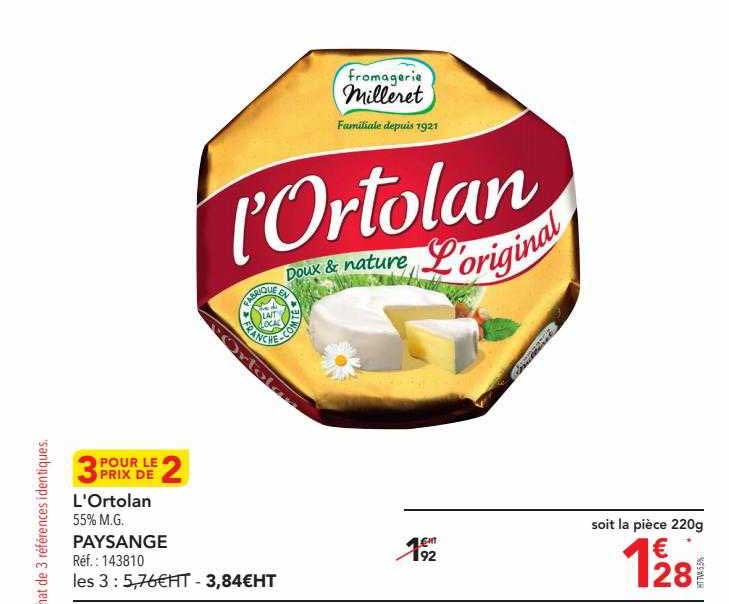 L'ortolan Paysange
