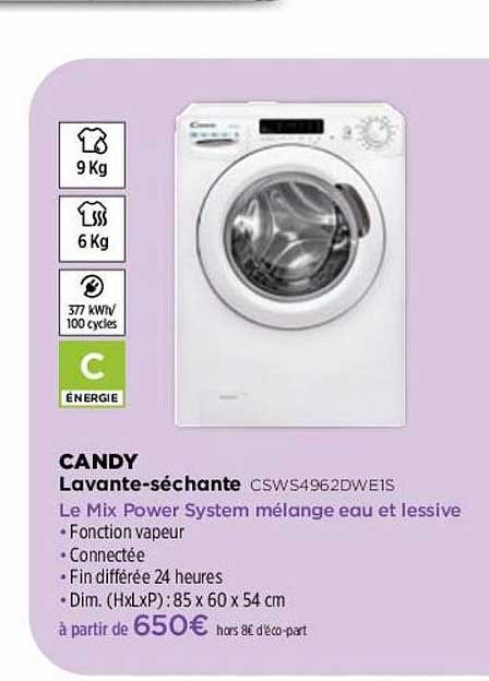 Lavante-séchante Candy