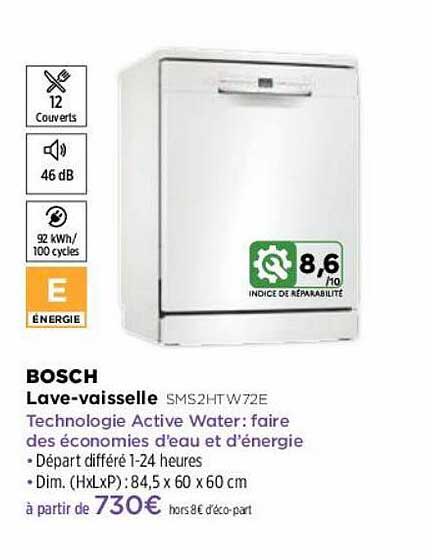 lave-vaisselle bosch