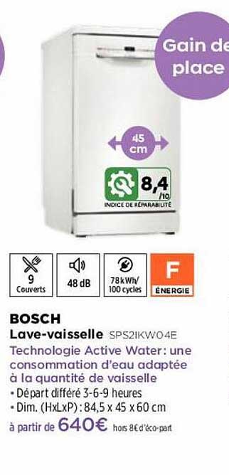 lave-vaisselle bosch