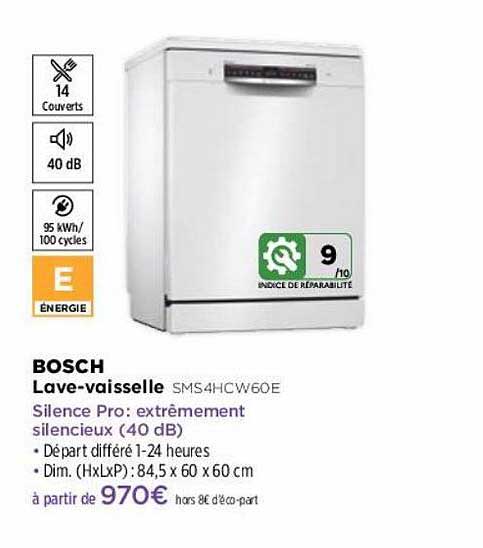 lave-vaisselle bosch