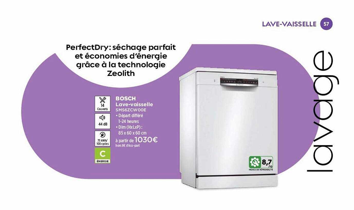 lave-vaisselle bosch