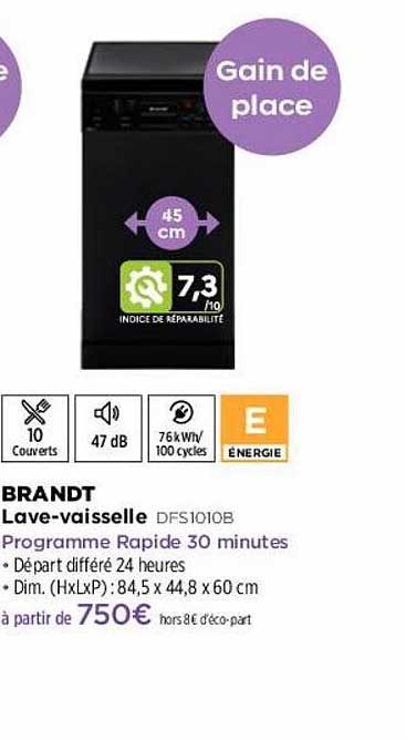 lave-vaisselle brandt