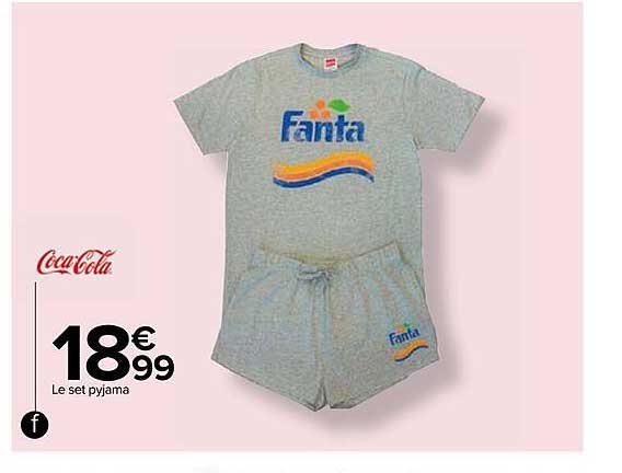 le set pyjama coca-cola