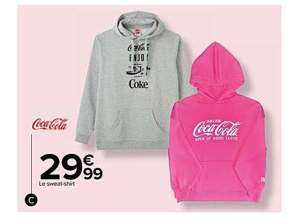 le sweat-shirt coca-cola