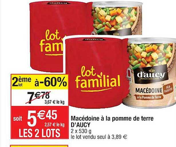 Macédoine à La Pomme De Terre D'aucy