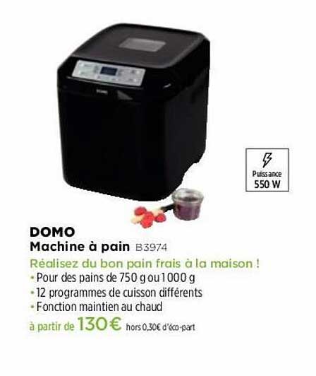 Machine à Pain Domo
