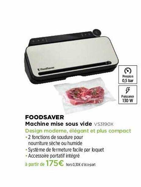 machine mise sous vide foodsaver