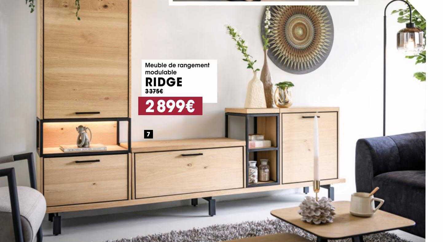 meuble de rangement modulable ridge