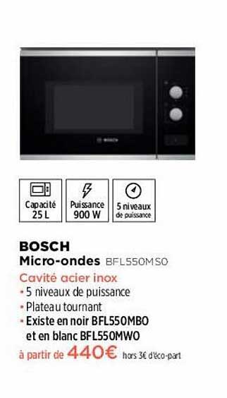 micro-ondes bosch