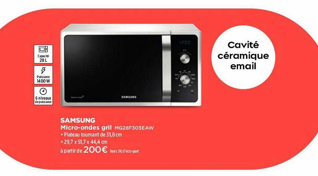 micro-ondes gril samsung