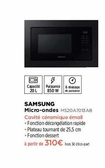 micro-ondes samsung