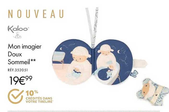 mon imagier doux sommeil kaloo