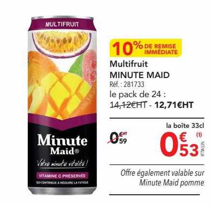 Multifruit Minute Maid