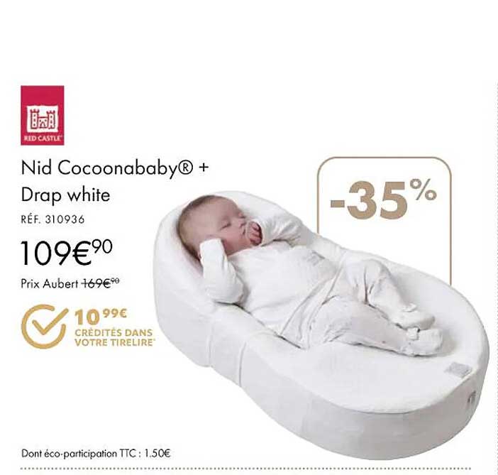 nid cocoonababy + drap white