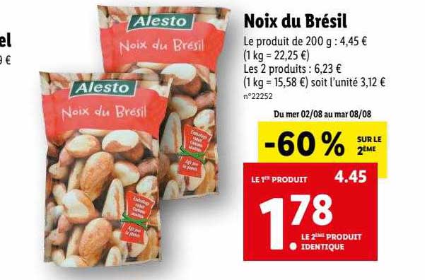 Noix Du Brésil Alesto