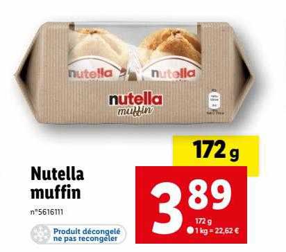 Nutella Muffin