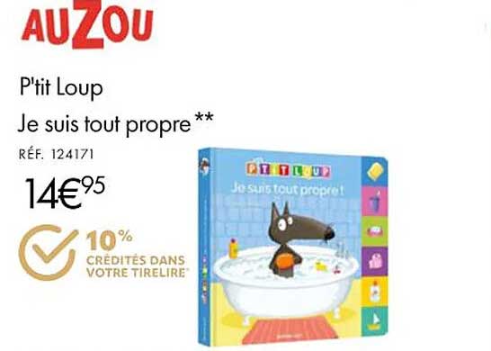 p'tit loup je suis tout propre auzou
