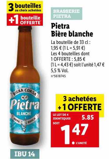 Pietra Bière Blanche