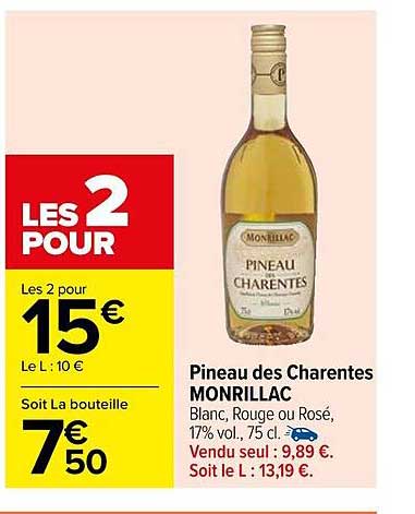 pineau des charentes monrillac