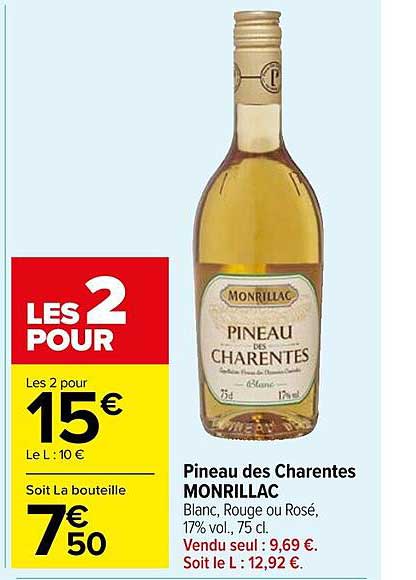 pineau des charentes monrillac