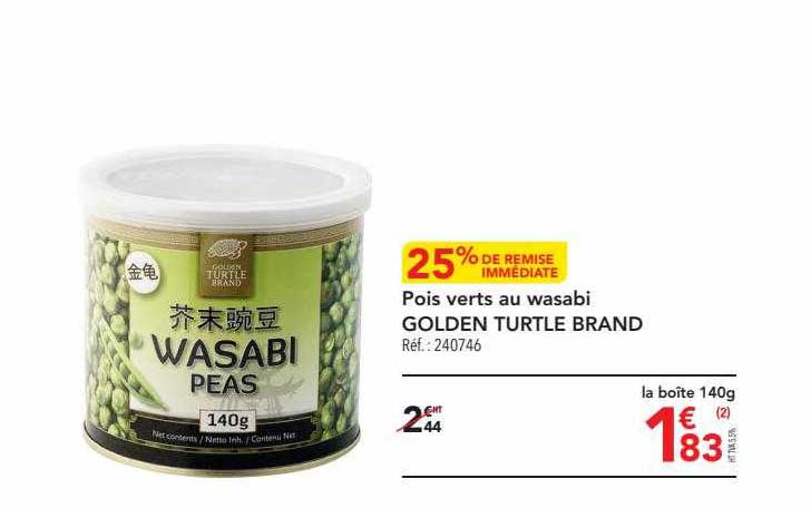 pois verts au wasabi golden turtle brand