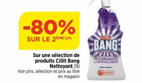 produits cillit bang nettoyant