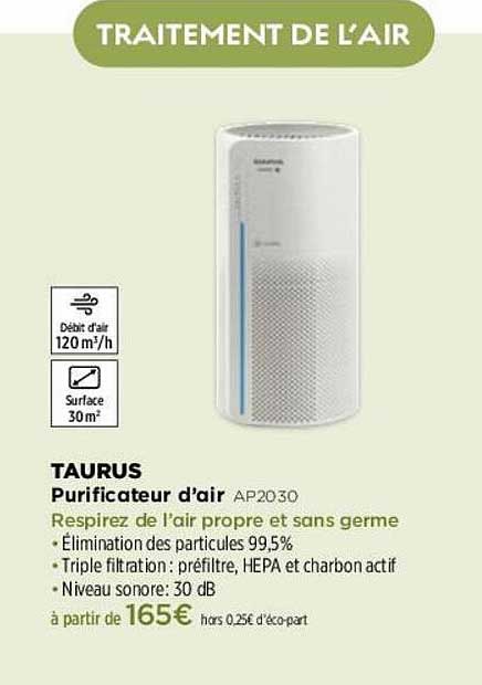 purificateur d'air taurus