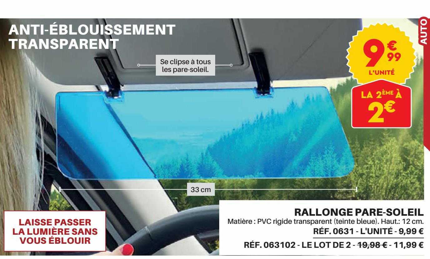 rallonge pare-soleil