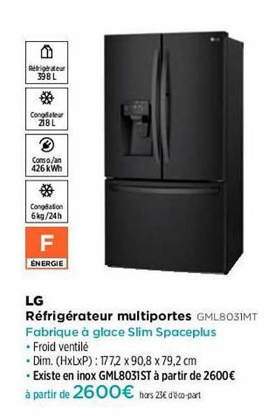 Réfrigérateur Multiportes Lg