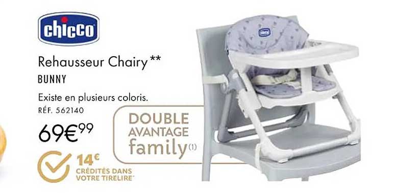 Rehausseur Chairy Chicco