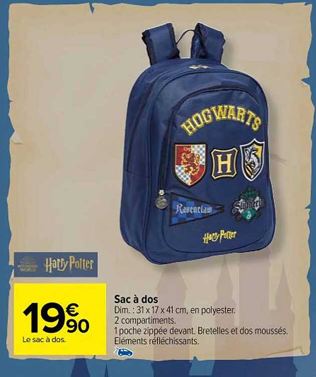 Sac à Dos Harry Potter