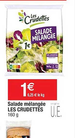 Salade Mélangée Les Crudettes