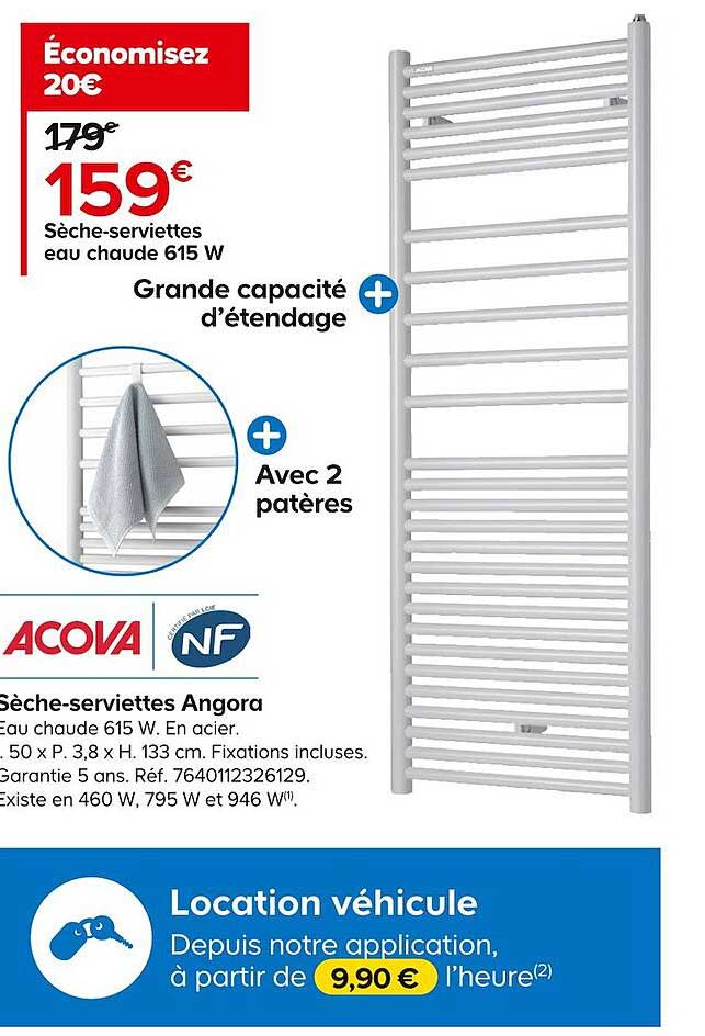 sèche-serviettes angora