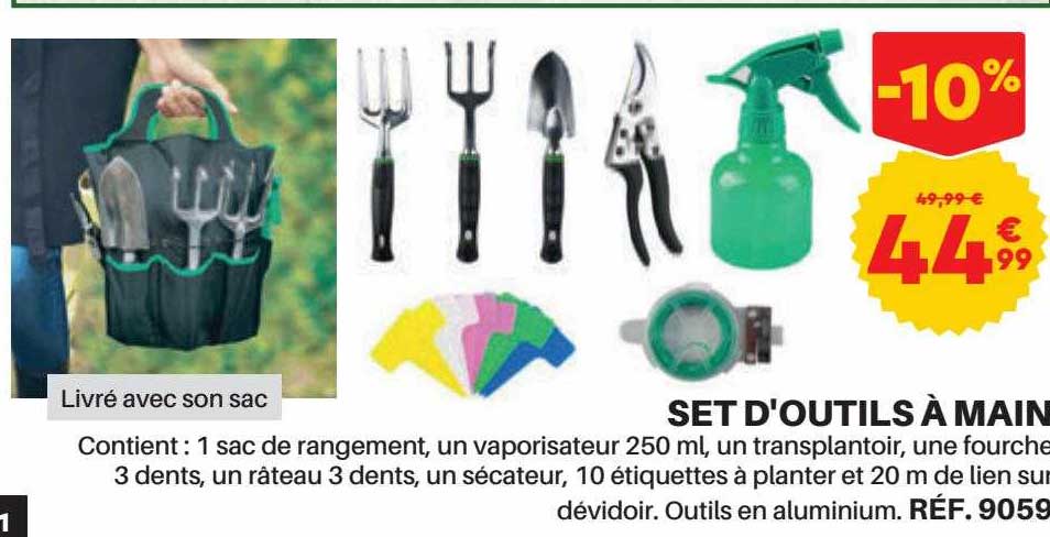 set d'outils à main