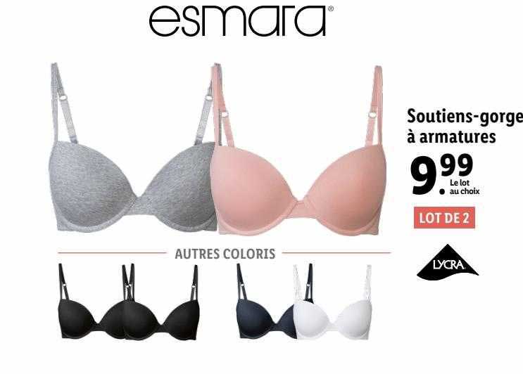 soutiens-gorge à armatures esmara