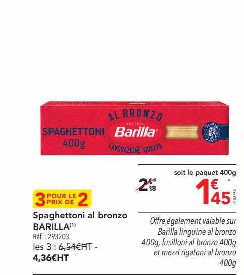 Spaghettoni Al Bronzo Barilla