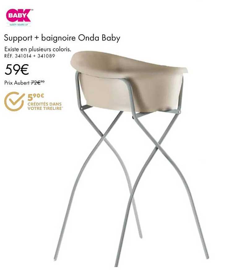 Support + Baignoire Onda Baby