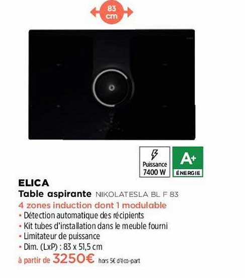 table aspirante elica