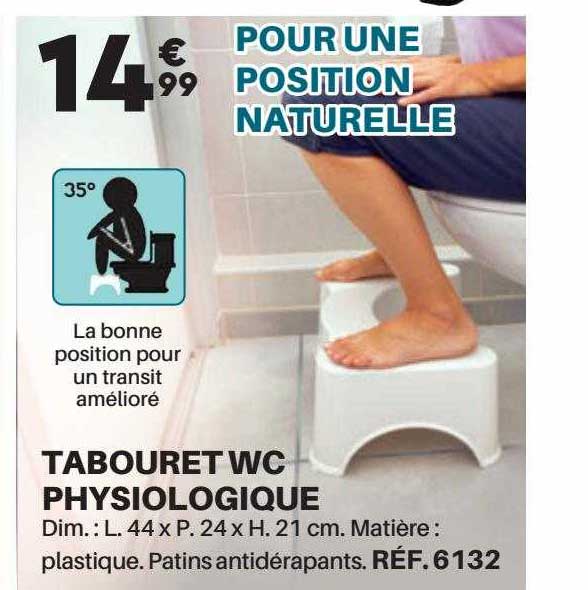 Tabouret Wc Physiologique