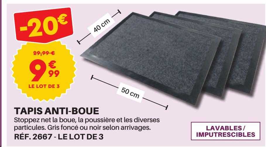 Tapis Anti-boue