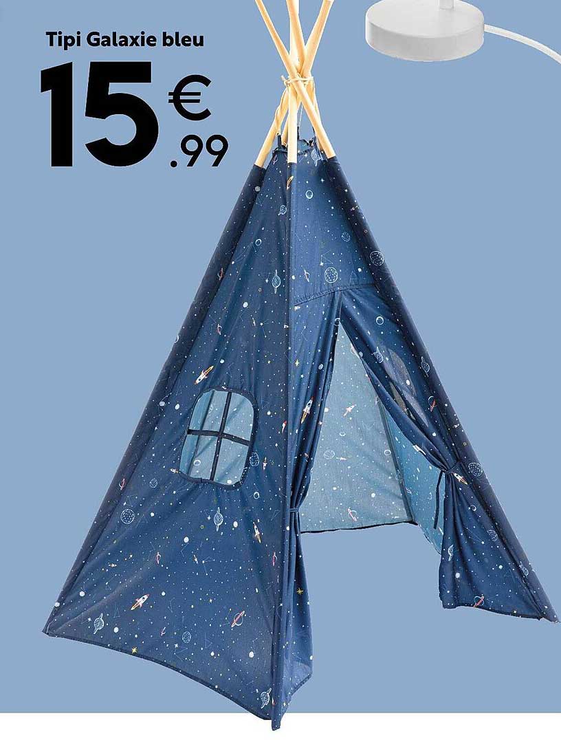 tipi galaxie bleu
