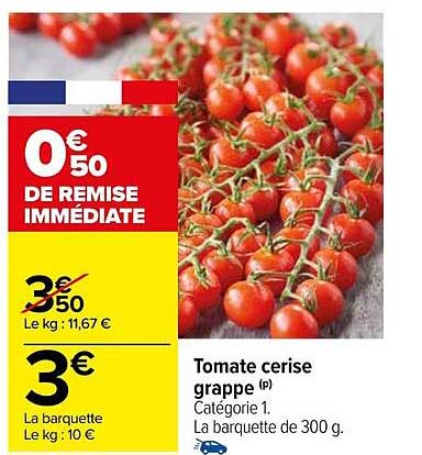 Tomate Cerise Grappe