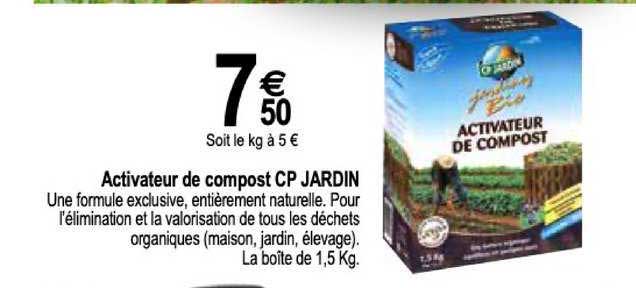 activateur de compost cp jardin