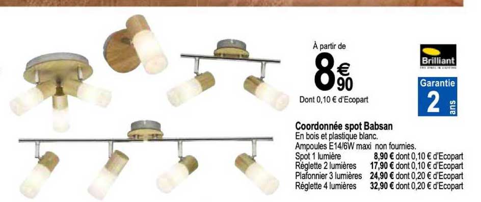 coordonnée spot babsan brilliant