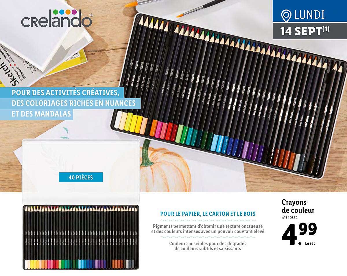 crayons de couleur crelando