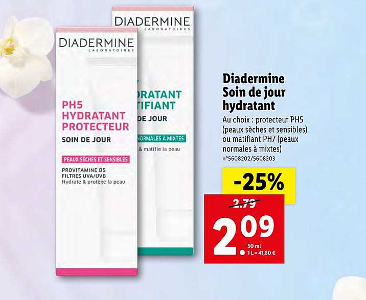 diadermine soin de jours hydratant