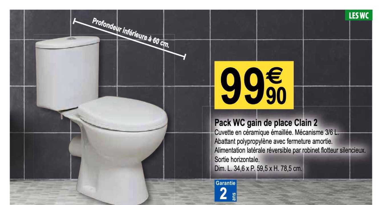 Pack Wc Gain De Place Clain 2