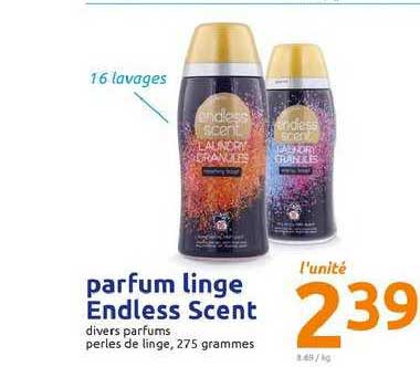 parfum linge endless scent